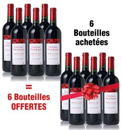 Château Tour jahan : 6 bouteilles achetées + 6 offertes